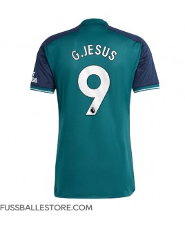 Günstige Arsenal Gabriel Jesus #9 3rd trikot 2023-24 Kurzarm